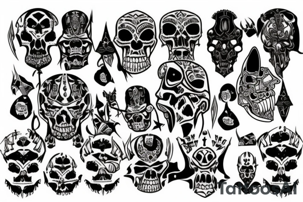 Aggrogoth tattoo idea