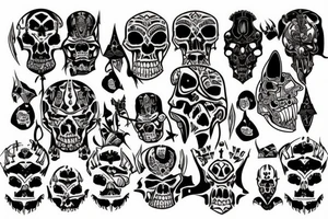 Aggrogoth tattoo idea