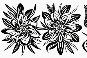 CARD SIZED 

universal flower blossomed into a humanoid cosmic entity tattoo idea
