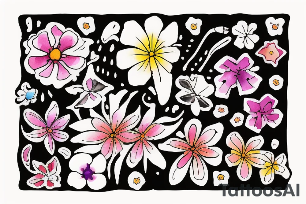 CARD SIZED

A flower finding itself through passion and disco tattoo idea