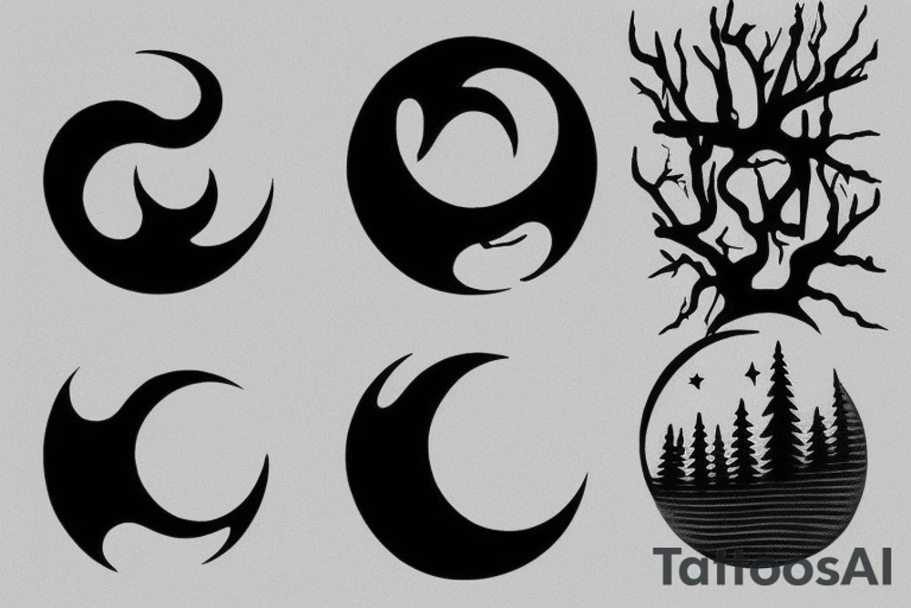 A very large and abstract pressure has been on you for your entire life. You hadn't noticed it the first thirty years but it's in your face now. It's been there. Always been there. You step outside and look at the moon one clear night. The feeling disappears. tattoo idea