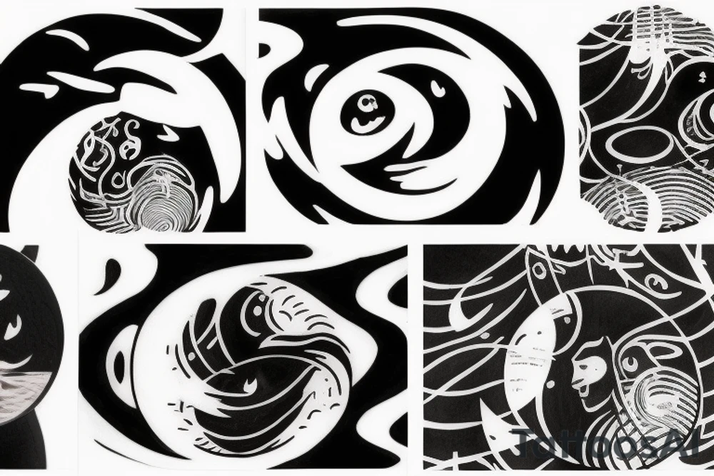 A very large and abstract pressure has been on you for your entire life. You hadn't noticed it the first thirty years but it's in your face now. It's been there. Always been there. You step outside and look at the moon one clear night. The feeling disappears. tattoo idea