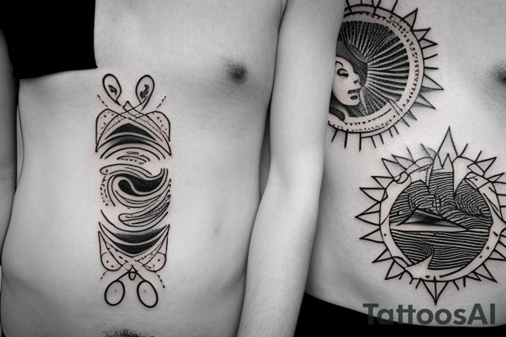 card sized
A very large and abstract pressure has been on you for your entire life. You hadn't noticed it the first thirty years but it's in your face now. It's been there. Always been there. You step outside and look at the moon one clear night. The feeling disappears. tattoo idea