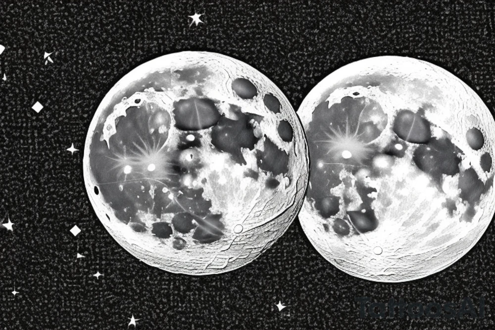 card sized
A very large and abstract pressure has been on you for your entire life. You hadn't noticed it the first thirty years but it's in your face now. It's been there. Always been there. You step outside and look at the moon one clear night. The feeling disappears. 

The feeling stays gone for the next few days. With the relief in pressure you feel, a fire has begun to burn in your furnace once again. Life has beauty. tattoo idea