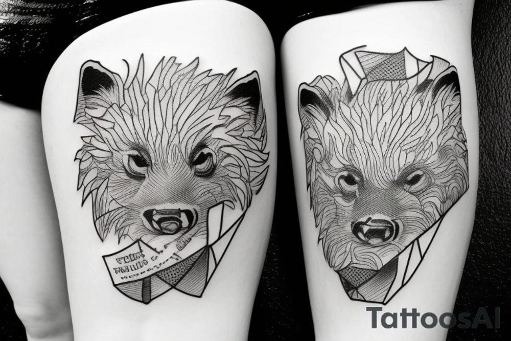 honey badger tattoo idea