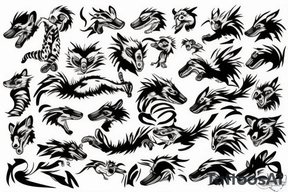 honey badger tattoo idea