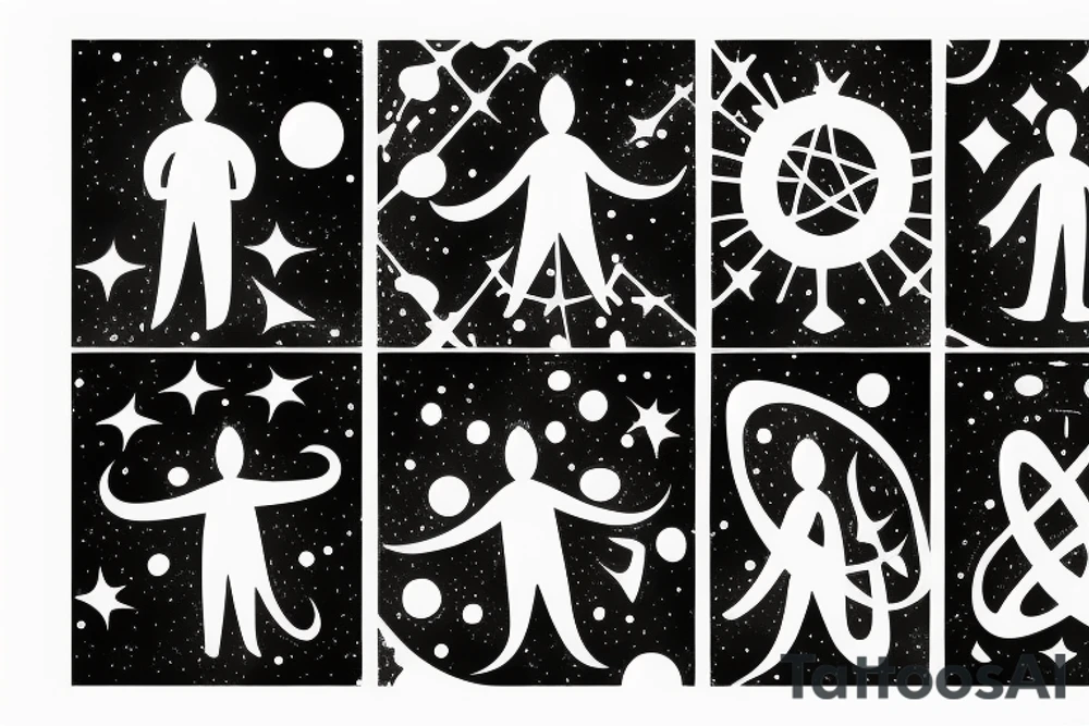 card sized
fractal
A cosmic humanoid is putting the universe back together tattoo idea