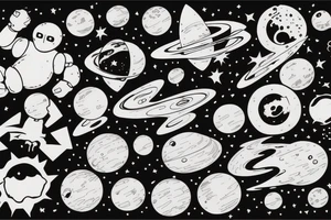 card sized

A humanoid is tearing the universe back together tattoo idea
