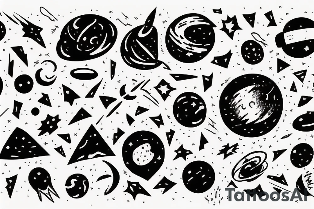 card sized
A humanoid is tearing the universe back together tattoo idea card sized
A humanoid is tearing the universe back together tattoo idea