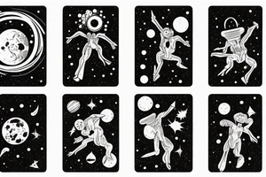card sized

A humanoid is tearing the universe back together tattoo idea