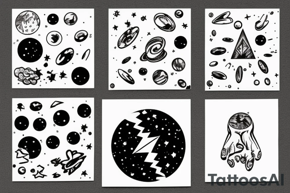 card sized
something is tearing the universe back together tattoo idea