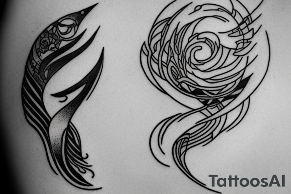 Andromeda Galaxy tattoo idea