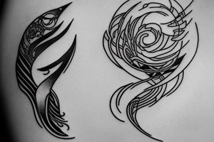 Andromeda Galaxy tattoo idea