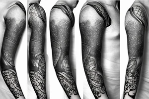Andromeda Galaxy tattoo idea