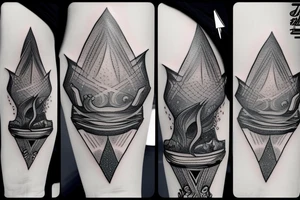 Andromeda Galaxy tattoo idea