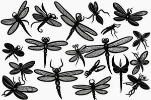 Dragonfly tattoo idea