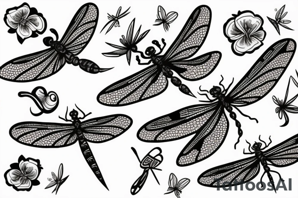 Dragonfly tattoo idea