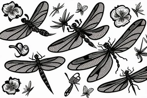 Dragonfly tattoo idea