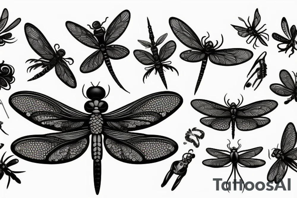 Dragonfly tattoo idea