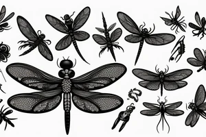 Dragonfly tattoo idea