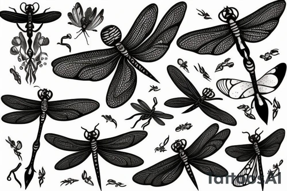Dragonfly tattoo idea