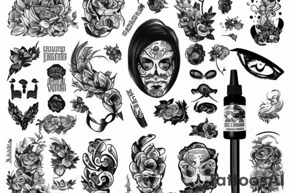Красивый диван tattoo idea