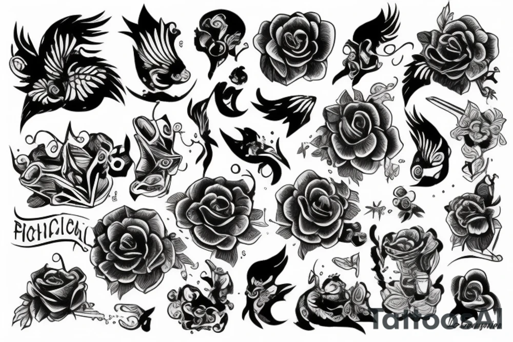 Красивый диван tattoo idea
