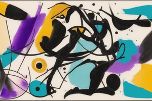 card sized

thick black lines, with teal, amber and purple being the only used colors.

A man is running through a liminal space in the universe piecing it back together tattoo idea