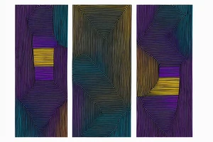 card sized

thick black lines, with teal, amber and purple being the only used colors.

A man is running through a liminal space in the universe piecing it back together tattoo idea