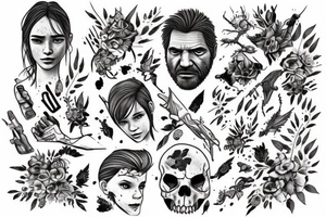the last of us tattoo idea