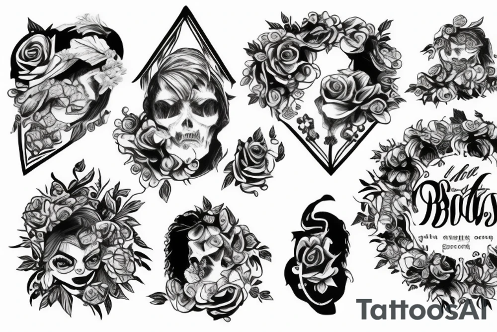Blessings social tattoo idea