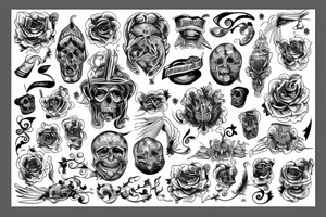 Blessings social tattoo idea
