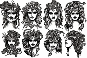 Medusa Greek Mythology tattoo idea