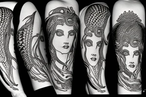Medusa Greek Mythology tattoo idea
