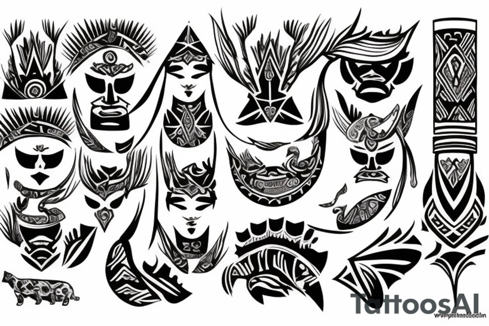 Птица сова tattoo idea