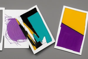 card sized

thick black lines, with teal, amber and purple being the only used colors.

A man is running through a airport terminal in the universe piecing it back together tattoo idea