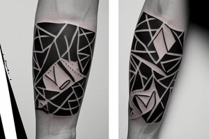 A Card sized tattoo on the left fore arm tattoo idea