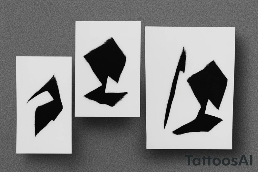A Card sized tattoo on the left fore arm tattoo idea