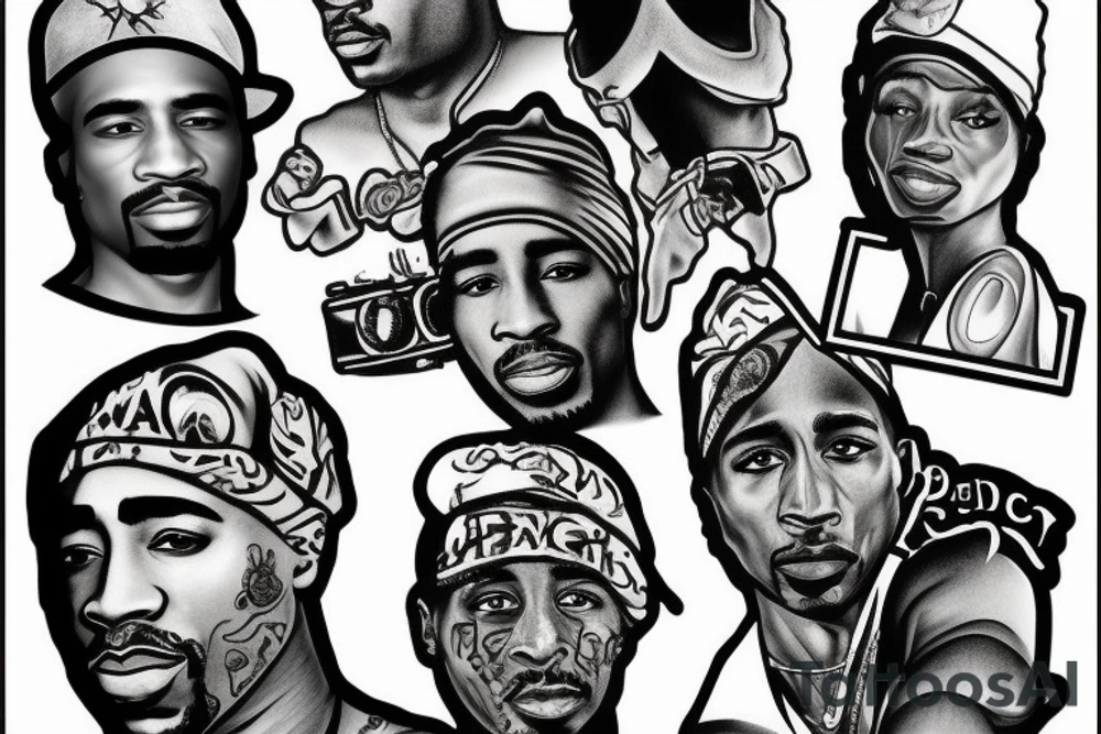 Tupac tattoo idea