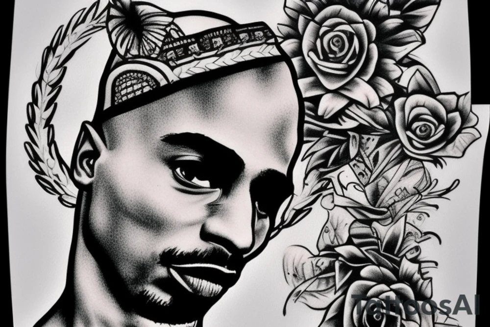 Tupac tattoo idea