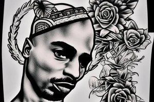 Tupac tattoo idea