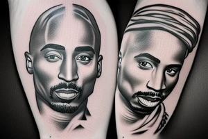 Tupac tattoo idea