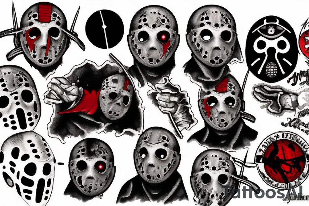 jason voorhees tattoo idea