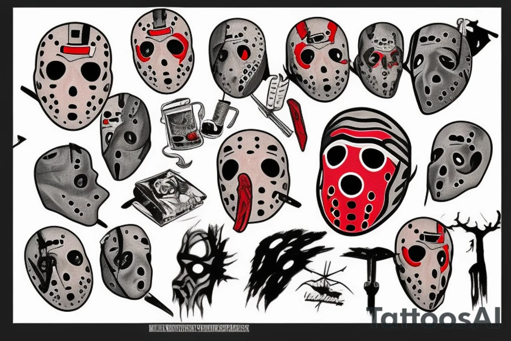 jason voorhees tattoo idea