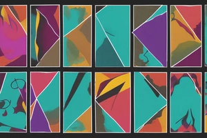 Card sized
The only colors that can be used are teal amber and purple
Throughout heaven and earth only I am the honored one. See through your eyes. Keep the fire and disco burning. tattoo idea