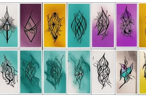 Card sized
The only colors that can be used are teal amber and purple
Throughout heaven and earth only I am the honored one. See through your eyes. Keep the fire and disco burning. tattoo idea