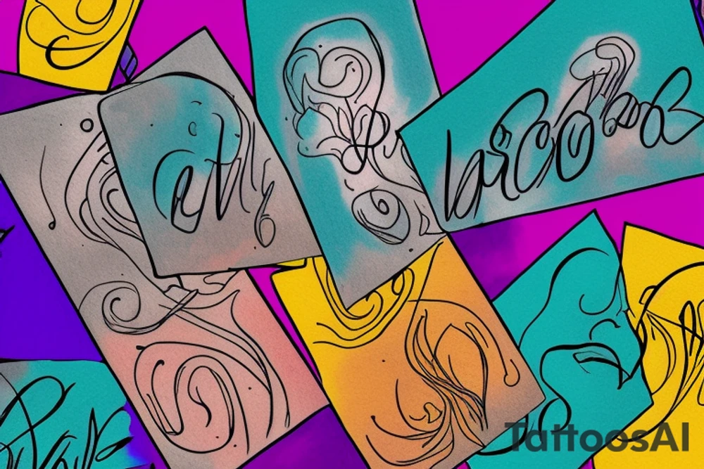 Card sized
The only colors that can be used are teal amber and purple
Throughout heaven and earth only I am the honored one. See through your eyes. Keep the fire and disco burning. tattoo idea