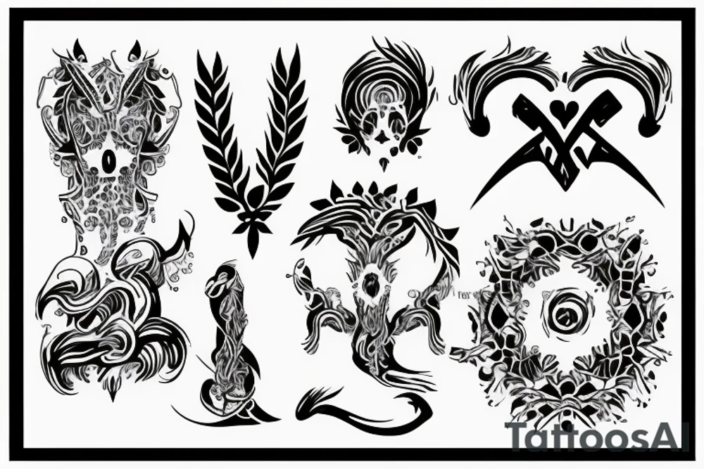 Column tattoo idea