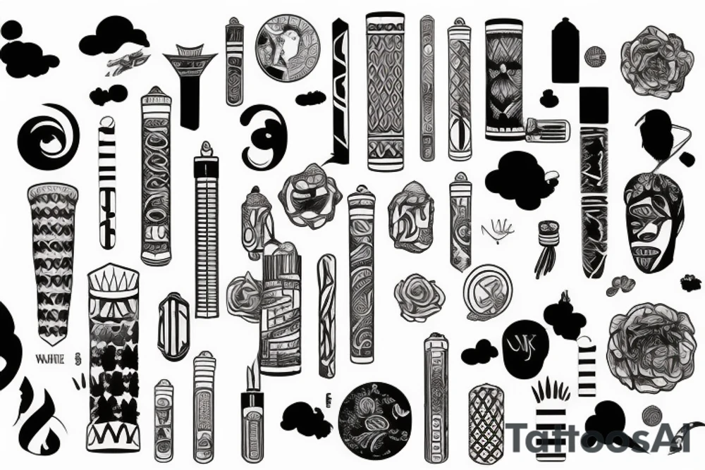 Column tattoo idea