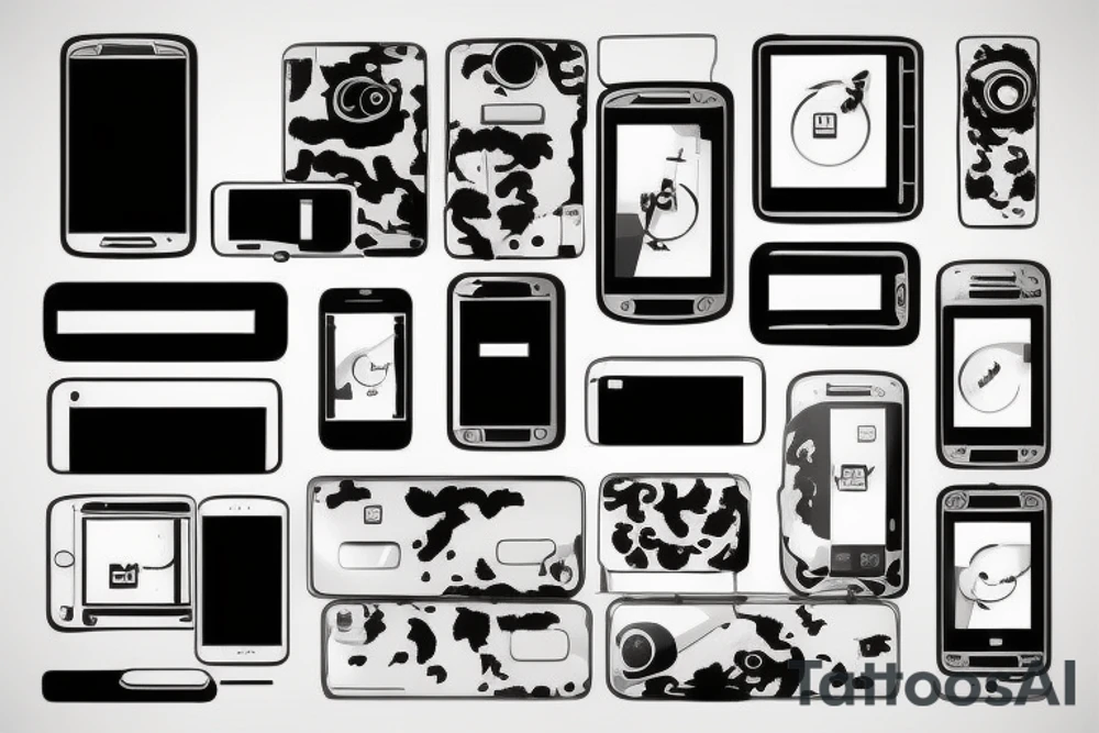 Nokia phone tattoo idea